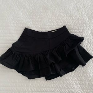AC Rendon Black Skort, Youth 11-12
